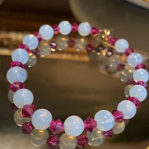 Magnetic Close Beaded Bracelet